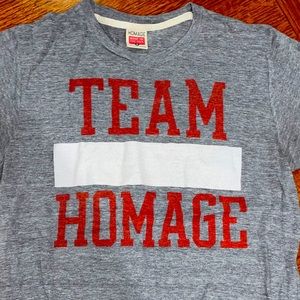 Team homage tee